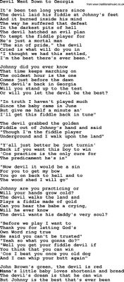 The Devil Went Down To Georgia - Màn trình diễn nhạc bluegrass đầy năng lượng với những giai điệu fiddling và ca từ lôi cuốn